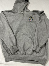 Moletom com capuz vintage FBI National Academy masculino GG cinza anos 90 Lee comprar usado  Enviando para Brazil