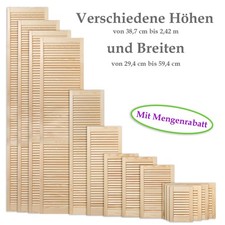 Lamellentür unbehandelt natur gebraucht kaufen  Moers