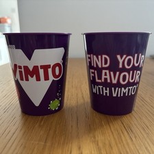 Vimto plastic cups for sale  NELSON