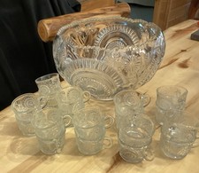 bowl punch glass 18 cups for sale bowl punch glass 18 cups for sale Radisson