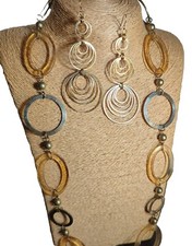 Vtg necklace long for sale  Ambridge