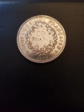 Moneta argento franchi usato  Castelfranco Veneto