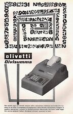 Pubblicita 1953 olivetti usato  Biella
