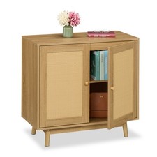 Kredens Szafka boczna Komoda Szafka kuchenna Szafka Rattanowy design na sprzedaż  Wysyłka do Poland