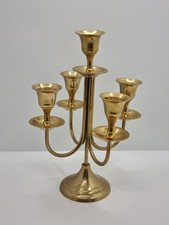 Vintage brass candelabra for sale  DARTFORD