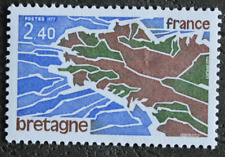 Timbre bretagne 1977 d'occasion  Annecy
