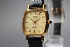 Vintage 1989 [N ESTADO PERFEITO] Seiko Exceline 1221-5010 Mostrador Dourado Qz Relógio Feminino JAPÃO comprar usado  Enviando para Brazil