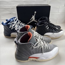 2012 Nike Air Jordan 12 XII Retro (Lote de 3) Tamanho 9 Playoffs Obsidian Cool Grey comprar usado  Enviando para Brazil