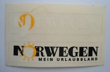 Souvenir aufkleber norwegen gebraucht kaufen  Köln