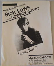 Nick lowe concert for sale  Saint Clair Shores