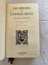 Heures office divin d'occasion  Marseille XV