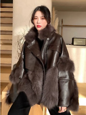 Casaco acolchoado vintage quente pele sintética feminino inverno nova moda imitação pele, usado comprar usado  Enviando para Brazil