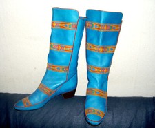 Boho hippie stiefel gebraucht kaufen  Berlin