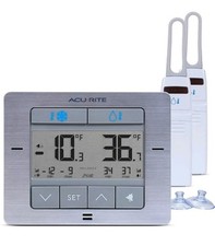 Termômetro digital sem fio para geladeira e freezer AcuRite, 00523M, REVIIO422 comprar usado  Enviando para Brazil