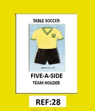 Subbuteo fivesides side for sale  GREAT YARMOUTH