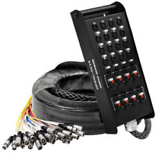 SEISMIC AUDIO 16 Canais 50' Cabo Xlr Cobra Com 1/4" comprar usado  Enviando para Brazil