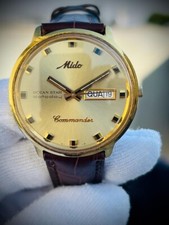 Usado, Vintage Mido Ocean Star Datoday Commander Relógio Masculino 38mm, Fabricado na Suíça comprar usado  Enviando para Brazil