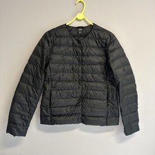 Uniqlo black feather for sale  READING
