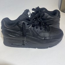 🔥Tênis Nike Air Max 90 LTR Triplo Preto GS Infantil Tamanho 2.5 Y Ótimo Estado! comprar usado  Enviando para Brazil