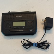 Rádio-relógio Capello Safe and Sound alerta meteorológico NOAA clima CR2W -Testado comprar usado  Enviando para Brazil