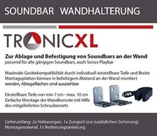Soundbar wandhalterung halteru gebraucht kaufen  Heilbad Heiligenstadt
