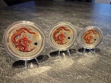 Silbermünze lunar drache gebraucht kaufen  Bad Friedrichshall