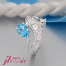 Schnäppchen ring blautopas gebraucht kaufen  Moers