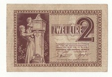 Lire occupazione tedesca usato Lire occupazione tedesca usato  Pontassieve