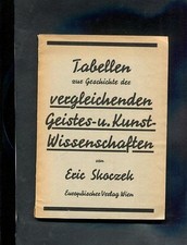 Tabellen zur Geschichte der vergleichenden Geistes- und Kunst-Wissenschaften Sko na sprzedaż  Wysyłka do Poland