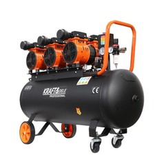 Używany, Sprężarka sprężonego powietrza Sprężarka szepcząca Sprężarka bezolejowa 100L 8bar 290 l/min 230V na sprzedaż  Wysyłka do Poland