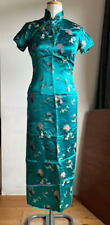 Vintage oriental teal for sale  LONDON