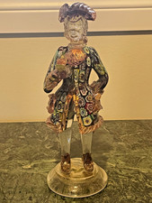 Estatueta Goldoni Venetian Murano Millefiori cana de vidro, colete homem comprar usado  Enviando para Brazil