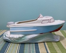 Vintage ceramic motorboat for sale  Panama City
