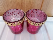 Glass tea light for sale  LONDON