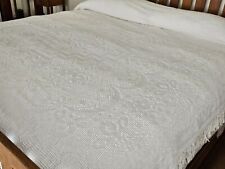 Vintage white chenille for sale  Great Bend