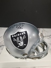 Mini capacete assinado por Jim Otto Oakland Raiders autografado "HOF 1980" comprar usado  Enviando para Brazil