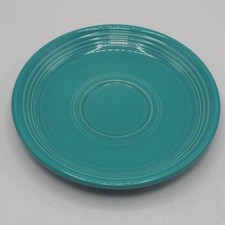 Vintage Fiestaware Fiesta 5 1/2" Untertasse Teller Türkis comprar usado  Enviando para Brazil