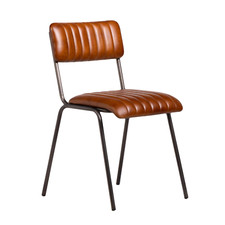 Leather dining chair for sale  HYDE