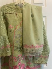 Pakistani lown embroidery for sale  Lawrenceville