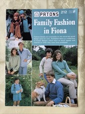 Patons knitting pattern for sale  AMMANFORD