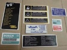 Usado, Fiat uno turbo i.e. adesivi stickers vano motore 1 serie mk1 comprar usado  Enviando para Brazil