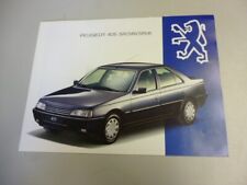 Catalogue brochure peugeot d'occasion  Dun-le-Palestel