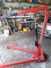 Ton folding crane for sale  BRIDLINGTON