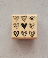 Motivstempel herzen holzklotz gebraucht kaufen  Waiblingen