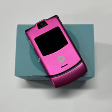 Celular alto-falante Bluetooth flip GSM desbloqueado original Motorola RAZR V3, usado comprar usado  Enviando para Brazil