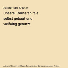 Kraft kräuter kräuterspirale gebraucht kaufen  Trebbin
