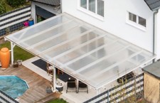 vordach weiß gebraucht kaufen  Wörth am Rhein