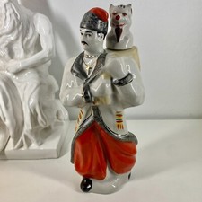 Garrafa decanter cossaco ucraniana VODKA vintage russa POLONNE porcelana com diabo comprar usado  Enviando para Brazil