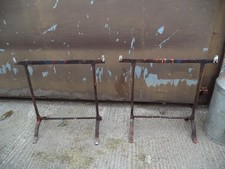 Wrought iron trestles for sale  APPLEBY-IN-WESTMORLAND