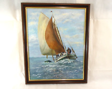 Sailing scene original for sale  IPSWICH